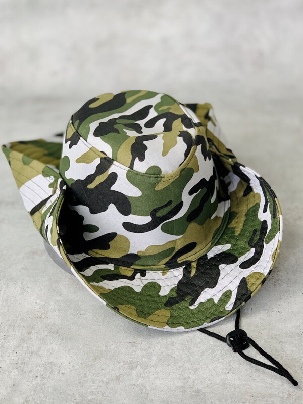 Męska czapka maskacyjna A-31 szara