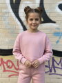 Dziewczęca bluza cropp babypink VSB IWY