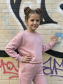 Dziewczęca bluza cropp babypink VSB IWY