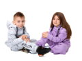 Dziecięcy dres VSB KIDS lila fioletowy