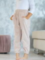 Dziewczęce spodnie dresowe VSB23 VELUR dusty pink