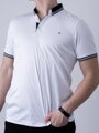 Luksusowy męski t-shirt w kolorze białym