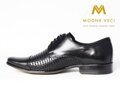 Eleganckie buty - skórzane model 218 - czarne