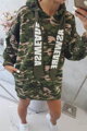 Damska bluza w stylu army 9107