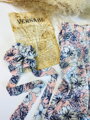 Scrunchie kolorowa VSB gumka do włosów w delikatnym różowym kolorze