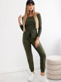 Damski dres dresowy zielony 8958