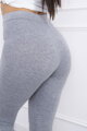 Damskie legginsy sportowe BROOKLYN szare 8882