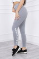 Damskie legginsy sportowe BROOKLYN szare 8882