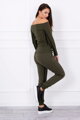 Damski dres dresowy zielony 8958