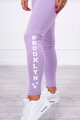 Damskie legginsy sportowe BROOKLYN lawenda 8882