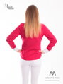 Czerwona damska koszula - Slim Fit VS-DK1601