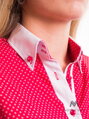 Czerwona damska koszula - Slim Fit VS-DK1601