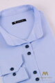 Niebieska damska koszula Slim-Fit VS-DK1729