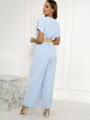 Romantyczny damski kombinezon 5877 w kolorze baby blue
