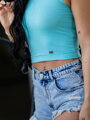 Nowoczesny damski croptop VSB LOLLY miętowy