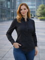Czarna damska koszula Slim-Fit VS-DK1727