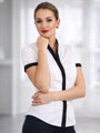 Biała damska koszula Slim Fit VS-DK1720