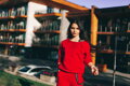 Damska kompletna spora dresowa VSB -KATTY 02 RED