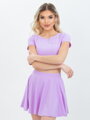 Croptop w fioletowym kolorze VSB TALIA