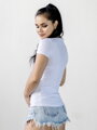 Stylowa damska koszulka VSB SELENA z dekoltem w kształcie 