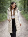 Modna damska kamizelka sportowa CREAM