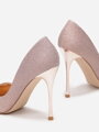 Damskie szpilki na wysokim obcasie LE0103-449 ROSEGOLD