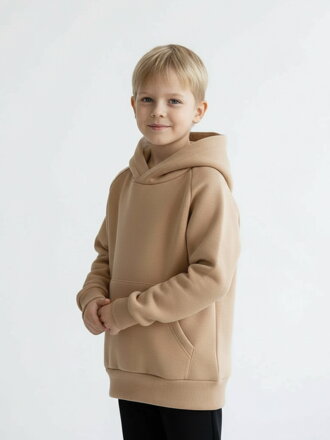 Zateplona dziecięca bluza VSB KIDS beżowa