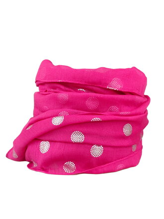 Damska bawełniana chustka fuchsia