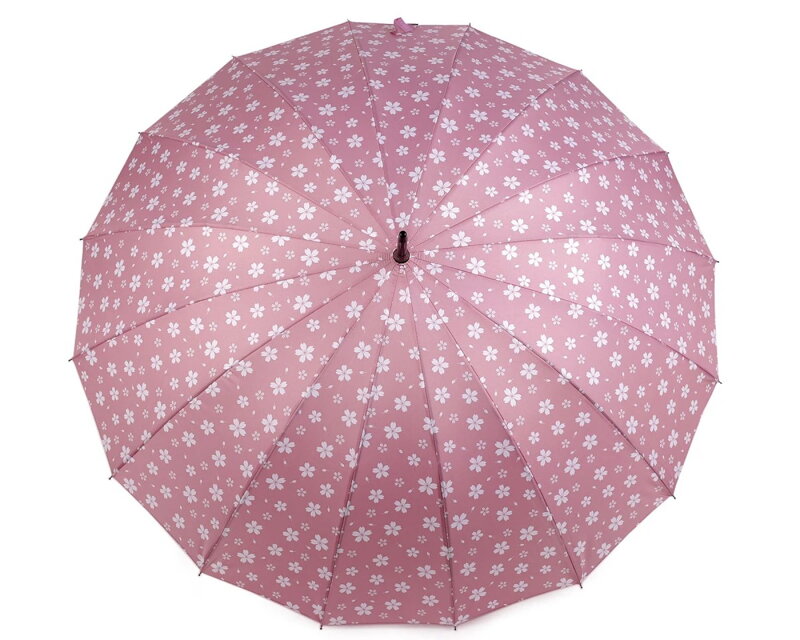 Damska elegancka parasolka 530089 rozowa