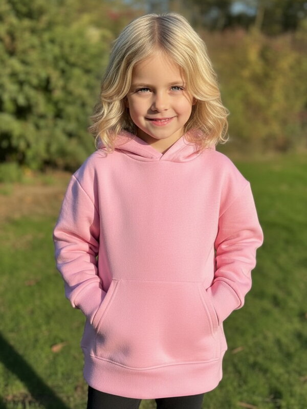 Dziewczęca różowa bluza VSB KIDS