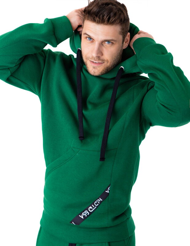 Stylowa bluza z nadrukiem VSB green