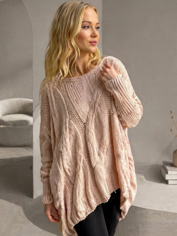 Damski sweter dzianinowy MFY